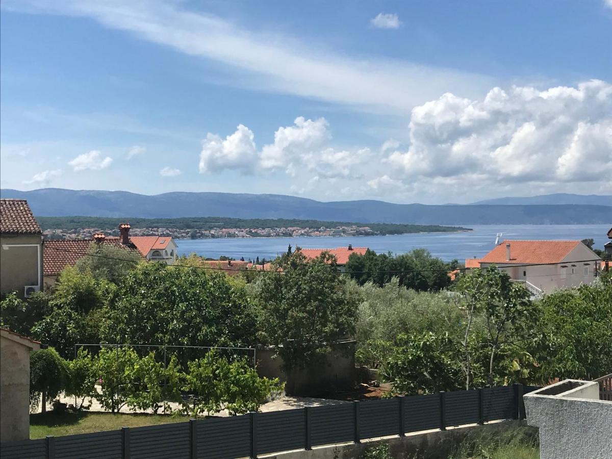 Lovely Sea View House In Malinska Island Krk Buitenkant foto