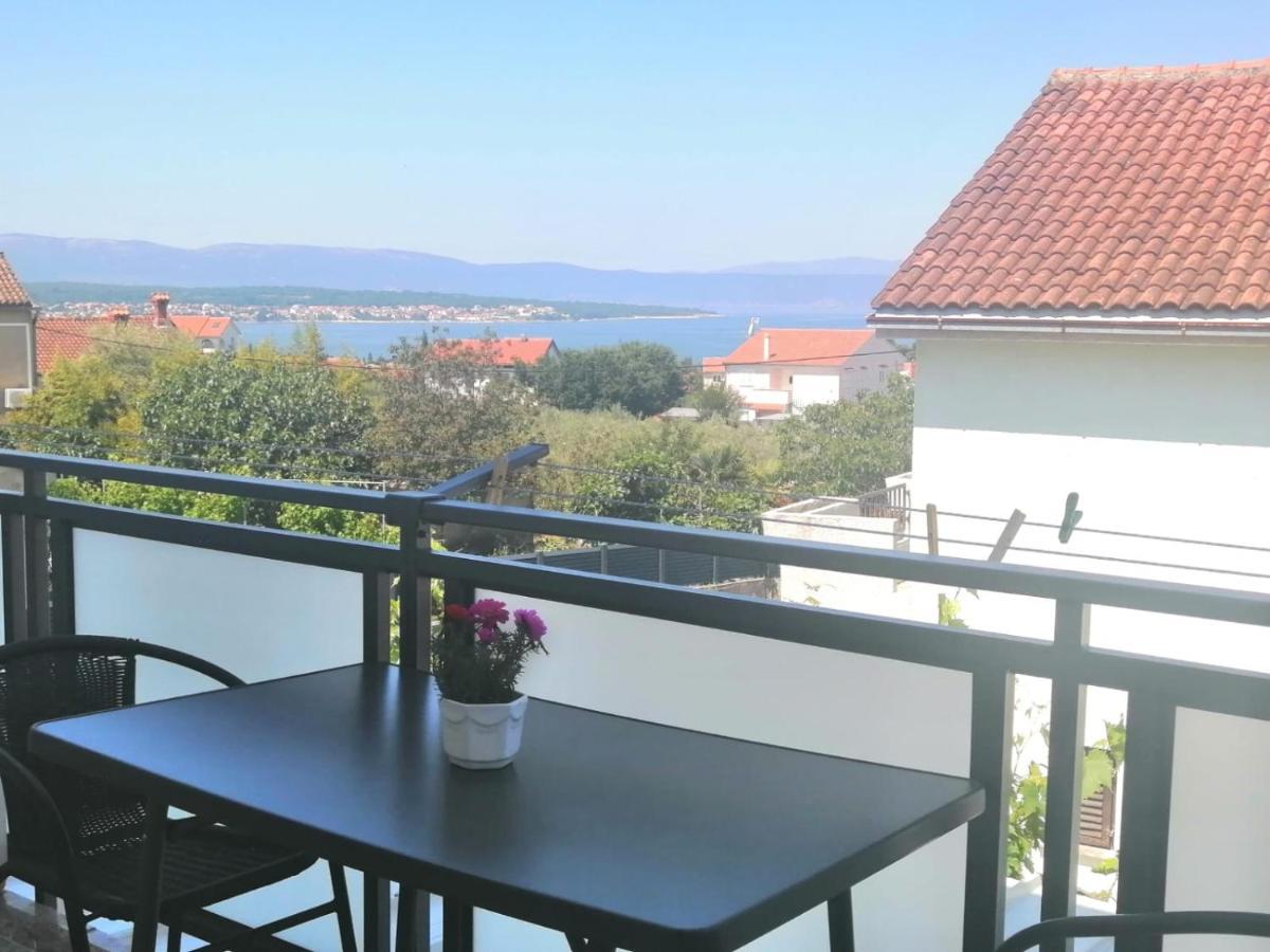 Lovely Sea View House In Malinska Island Krk Buitenkant foto